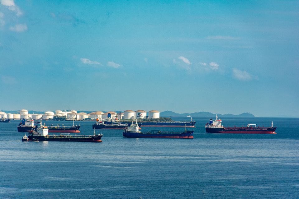 Okeanis Eco Tankers-Schiff von Drohne getroffen